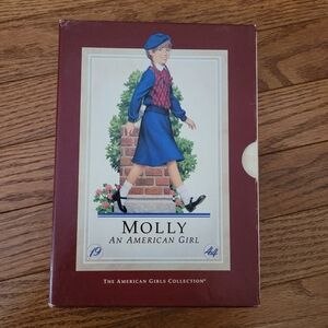 Molly Pleasant Company 1988 American Girl Doll Boxed Set 6 VINTAGE Books TRIPP